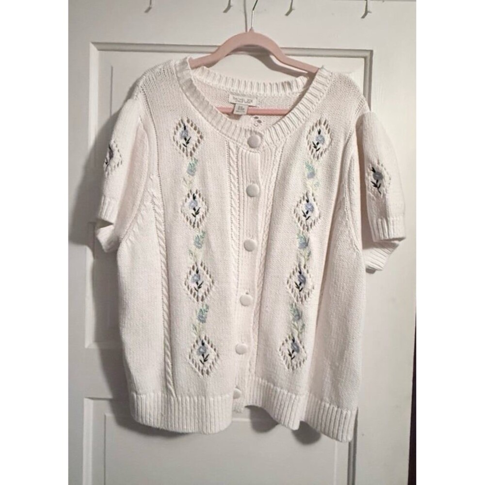 Rachel  Zoe short sleeve cardigan